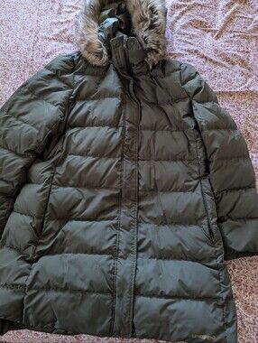 Lands End Down Hooded Jacket